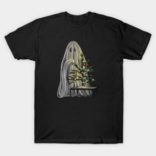 Ghost decorating tree T-Shirt